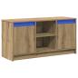 Preview: Entertainment Center Artisan Eiche Holzwerkstoff Mittel Regale