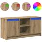 Preview: Entertainment Center Artisan Eiche Holzwerkstoff Mittel Regale