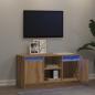Preview: Entertainment Center Artisan Eiche Holzwerkstoff Mittel Regale