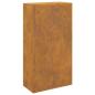 Preview: Paketeinwurfbox 44x22x82 cm Verwitterter Stahl