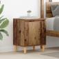 Preview: ARDEBO.de - Alter Holz Nachttisch Altes Holz Solides recyceltes Holz