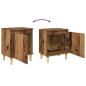 Preview: Alter Holz Nachttisch Altes Holz Solides recyceltes Holz