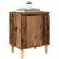 Preview: Alter Holz Nachttisch Altes Holz Solides recyceltes Holz