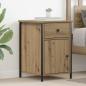 Preview: ARDEBO.de - Nachttische 2 Stk Artisan Eiche 40x42x60 cm Holzwerkstoff