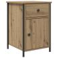 Preview: Nachttische 2 Stk Artisan Eiche 40x42x60 cm Holzwerkstoff