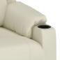 Preview: Massagesessel Creme Kunstleder