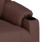 Preview: Massagesessel Braun Kunstleder