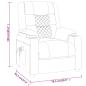 Preview: Massagesessel Braun Kunstleder