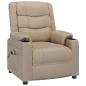 Preview: Massagesessel Cappuccino-Braun Kunstleder