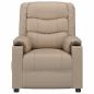 Preview: Massagesessel Cappuccino-Braun Kunstleder