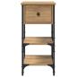Preview: Nachttisch Artisan Eiche 34x36x70 cm Holzwerkstoff