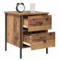 Preview: Nachttisch Alter Holz 40x42x50 cm