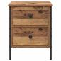 Preview: Nachttisch Alter Holz 40x42x50 cm