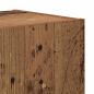 Preview: 4-teiliges TV Schrank Set Wandmontiert Altholz Ingenieurholz