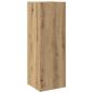 Preview: 4-teiliges TV Schrank Set Wandmontiert Artisan Eiche Holzwerkstoff
