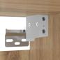 Preview: 4-teiliges TV Schrank Set Wandmontiert Artisan Eiche Holzwerkstoff