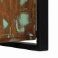 Preview: Bankschrank Mehrfarbig 100x35x50 cm Massivholz Wiederverwertet