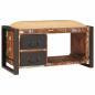 Preview: Aufbewahrungsbank Bunt 80x35x40 cm Massivholz Recyceltes Holz
