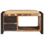 Preview: Aufbewahrungsbank Bunt 80x35x40 cm Massivholz Recyceltes Holz
