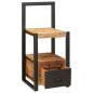 Preview: Valet Stand 40x40x90 cm Solid Rough Wood Mango