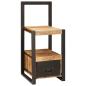 Preview: Valet Stand 40x40x90 cm Solid Rough Wood Mango