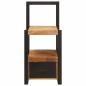 Preview: Valet Stand 40x40x90 cm Solid Rough Wood Mango