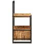 Preview: Valet Stand 40x40x90 cm Solid Rough Wood Mango