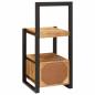 Preview: Valet Stand 40x40x90 cm Solid Rough Wood Mango