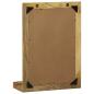 Preview: Badspiegel 50x22x70 cm Massiv raues Mangoholz