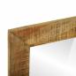 Preview: Badspiegel 50x22x70 cm Massiv raues Mangoholz