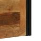 Preview: Aufbewahrungskiste 80x50x50 cm Massivholz Akazie