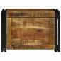 Preview: Aufbewahrungskiste 60x40x41 cm aus rauem Mango-Holz