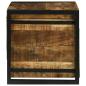 Preview: Aufbewahrungskiste 60x40x41 cm aus rauem Mango-Holz