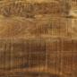 Preview: Weinregal 34,5 x 35 x 39 cm aus massivem rohen Mango