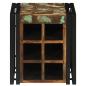 Preview: Weinregal 34,5x35x39 cm Massivholz Altholz