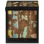 Preview: Weinregal 34,5x35x39 cm Massivholz Altholz