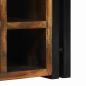 Preview: Weinregal 34,5x35x39 cm Massivholz Altholz
