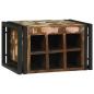 Preview: Weinregal 46x35x27,5 cm Massivholz Altholz