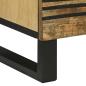 Preview: Nachttische 2 Stück 40x33.5x46 cm Massivholz Mango