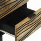 Preview: Nachttisch 40x33.5x46 cm aus Massivholz Mango und Spanplatte
