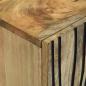 Preview: TV-Schrank 105x33,5x46 cm Massivholz Mango und engineered Holz