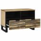 Preview: TV Schrank 70x33.5x46 cm Massivholz Mango