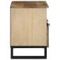Preview: TV Schrank 70x33.5x46 cm Massivholz Mango