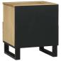 Preview: Nachttisch 40x33x46 cm aus massivem Mango-Holz