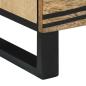 Preview: Nachttische 2 Stück 40x33x46 cm Massivholz Mango