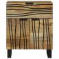 Preview: Nachttisch 50x33x60 cm Massivholz Mango