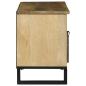 Preview: Fernsehspeicher 100x33.5x46 cm Massivholz Mango