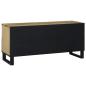 Preview: TV-Schrank 100x33.5x46 cm aus massivem Mangoholz