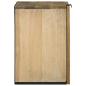 Preview: Badezimmerschrank 38x33.5x48 cm Massivholz Mango & Holzwerkstoffe