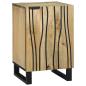 Preview: Badezimmer Schrank 38x33.5x58 cm aus Massivholz Mango & Engineering Holz